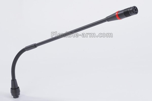 Flexible gooseneck microphone stand for conference