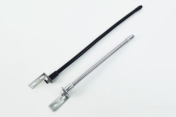 Wall Mounted Gooseneck Brackets With Pre Drilled Holes