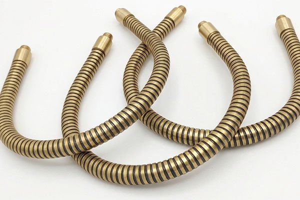 Flexible Brass Copper Gooseneck - brass steel gooseneck