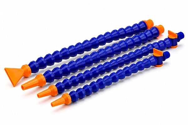 Flexible Plastic Coolant Pipe - heavy duty flare nozzle modular hose