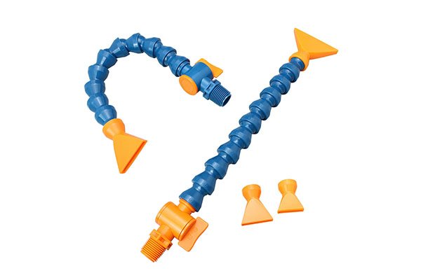 Industrial & Medical Support Arms - npt threaded end flexible segmented hose