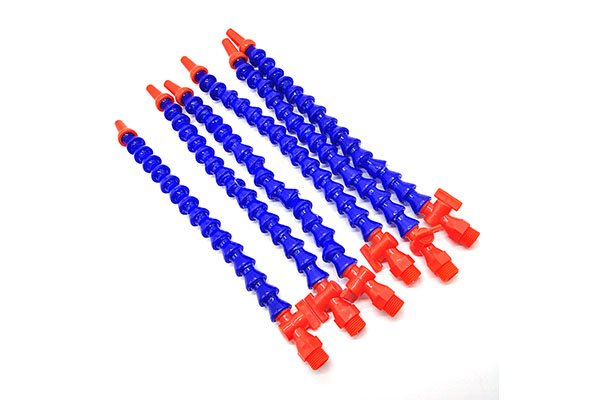 1/4 Flexible Coolant Water Oil Pipe for CNC with Valve - premium modular hose distributor