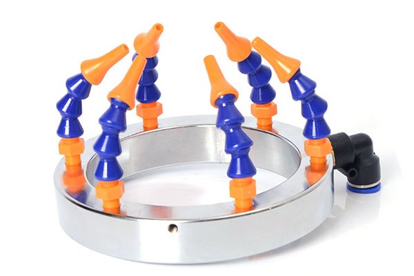 Direct Injection Nozzle CNC Plastic Adjustable Flexible Cooling Pipe - round nozzle flexible modular coolant pipe