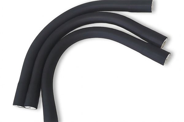 Plastic & Silicone Covered Tubing - black silicon gooseneck